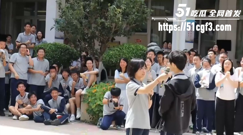 厦门第一中学赵梓牧向女友求婚03
