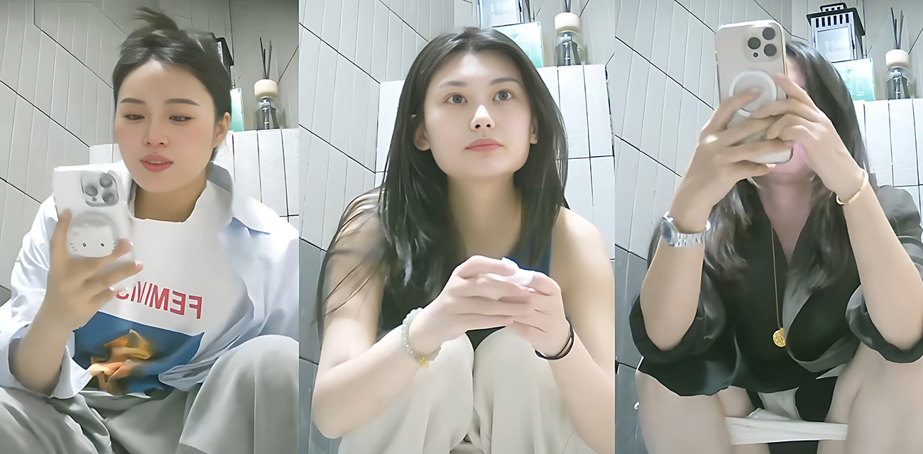 商场女厕偷拍系列 从少女到少妇超多美女们尿尿瞬间 近距离观看嫩鲍鱼湿透滴水诱惑