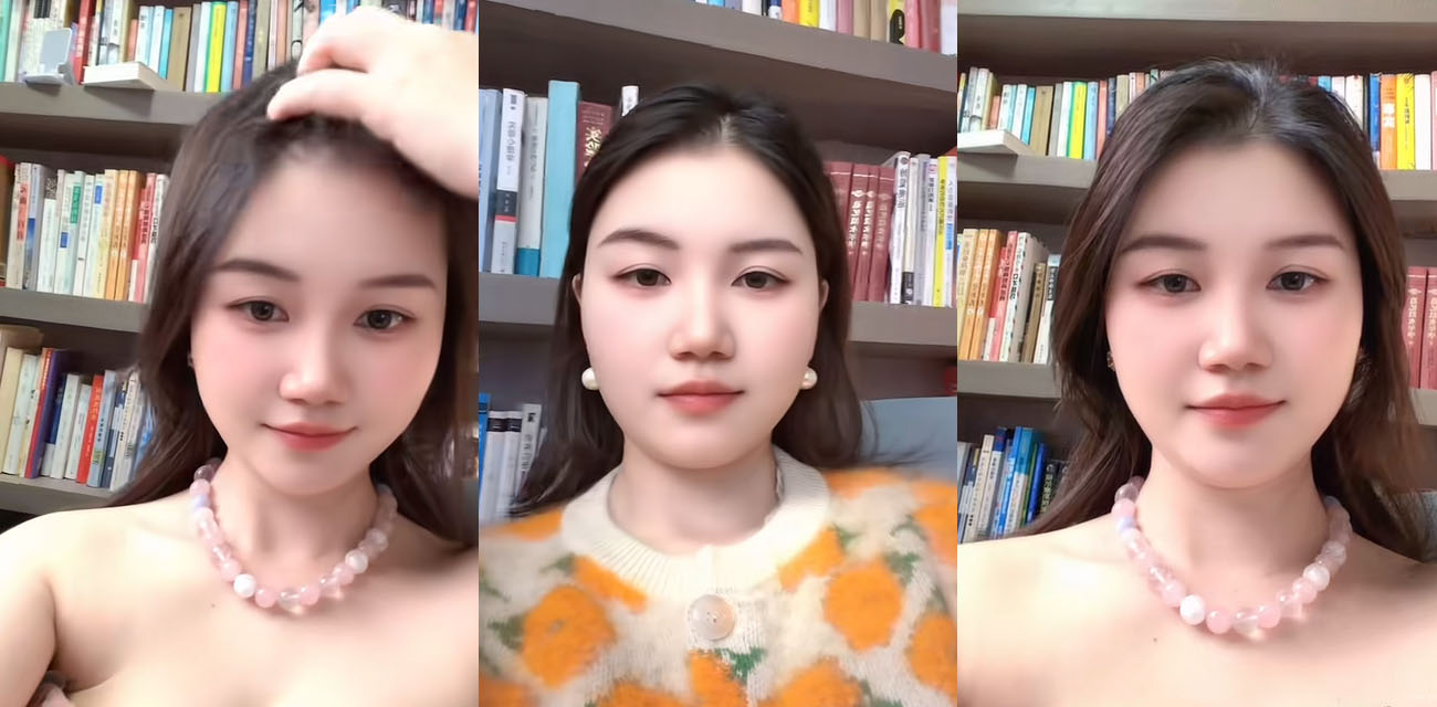 抖音带货女主播净月潘 直播讲解女人五种逼型 鲍鱼型骚水多一线天最耐操