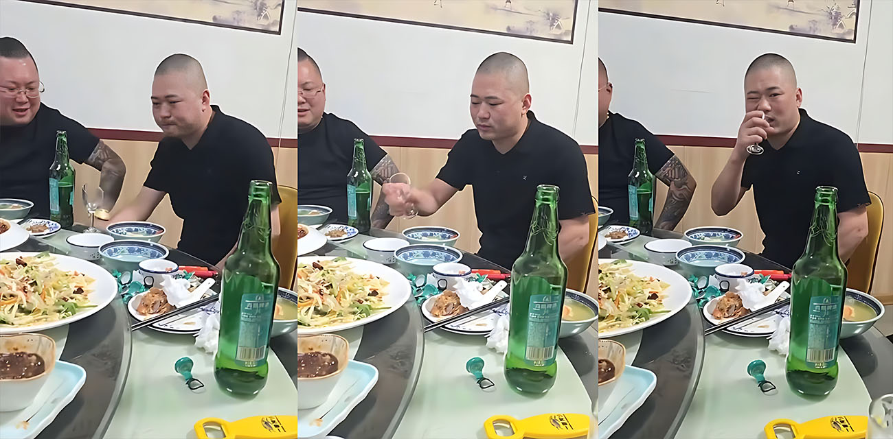 现实狠人当众生嚼碎玻璃 满嘴鲜血却面不改色 颠覆三观大开眼界！ - 社会奇闻